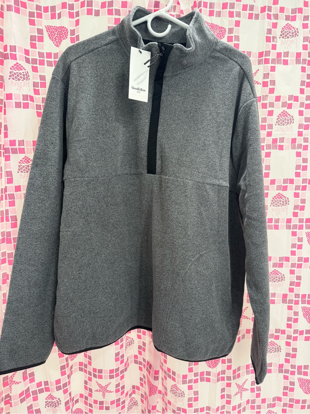 Goodfellow & Co Women's Dark Gray Half-Zip Utility Jacket